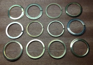 Vintage Watch Movement Holder Rings Lot -  23.7mm - 26mm inner diameter - - Picture 1 of 3