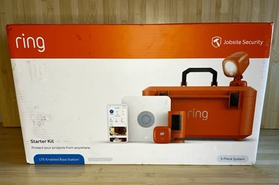 Ring Jobsite Security 5-Piece Starter Kit, New Open Box For Photos - Image 1 of 4