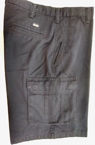 CINTAS Bermuda Shorts, SZ 32 Blue CARGO POCKETS - Picture 1 of 6