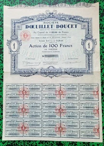 Paris II ème 21 Rue de la Paix - Maison de Haute Couture Doeuillet Doucet 1928 - Imagen 1 de 1
