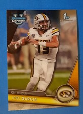 2023 Bowman Chrome U Jake Garcia QB Missouri Card #99