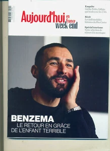 Aujourd'hui en France Magazine KARIM BENZEMA_GABBY PETITO_PERE CASTOR 2021©TBC - Imagen 1 de 1