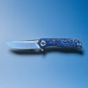 SCORPCO Folding Pocket Knife Hunting Survival Camping D2 Steel Flipper 1 Hand BD - Picture 1 of 6