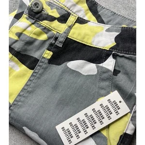 Pantalones de combate Urban Outfitters amarillos camuflados para mujer talla 4 nuevos con etiquetas - Imagen 1 de 11