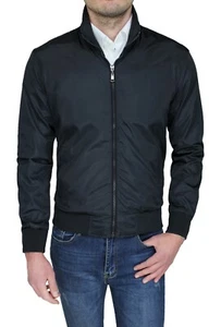 Giubbotto uomo Diamond nero impermeabile estivo leggero casual antivento  - Imagen 1 de 3