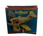 Vintage Fisher Price Little People 2360 Jetliner Complete Jet Plane Airplane