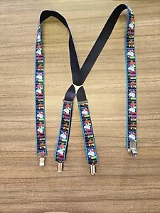 Sanrio Kids Hello Kitty Suspenders Music Colors Adjustable - Picture 1 of 3