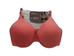 Bra Secret Treasures T-Shirt Peach Size 36DDD NEW! AUG21 - Picture 1 of 12