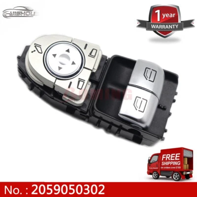 A2059050302 Car Power Window Switch For Mercedes-Benz Vito 2015-2018 2059050302 - image 1 of 4