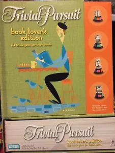 TRIVIAL PURSUIT BOOK LOVER'S EDITION for Trivia Game Book Worms New, Ripped Box - Picture 1 of 3