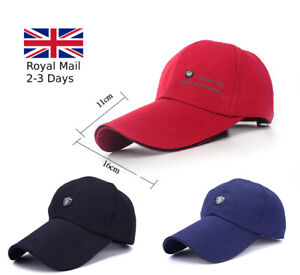 Extra Long Peak Men Women Plain Sport Golf Adjustable Baseball Outdoor Hat Cap
