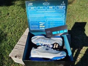 Skechers Resistance Runner Resistor 52080 Gray / Blue Men's Size 10.5 NIB - Picture 1 of 12