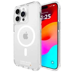 Case-Mate Ultra Tough Series Apple iPhone 15 6.7" Pro (2023) Clear Case - Picture 1 of 9