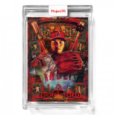 Topps Project70 Card 437 - Shohei Ohtani by Andrew Thiele Project 70 Angels