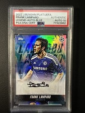 Topps Frank Lampard Legends /49 Psa 10 Chelsea Autograph Bellingham Platinum