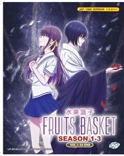 DVD Anime Fruits Basket Complete Season 1+2+3 (1-64 End) +Movie English Dub