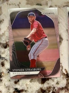Tarjeta base Panini Prism Prizm 2020 Washington Nationals Stephen Estrasburgo #93 - Imagen 1 de 1