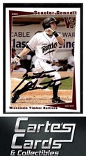 Scooter Gennett 2010 Grandstand Timber Rattlers TTM/IP Signed Autographed