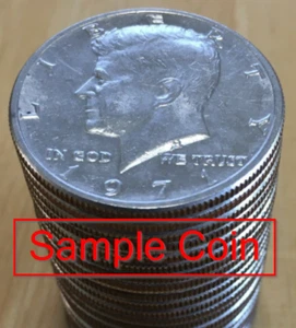 1971 John F. Kennedy halbe Dollarmünze im Umlauf 50 Cent *kostenloser Versand* - Bild 1 von 1