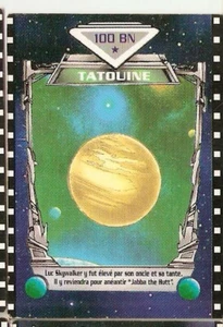 FRANCE Star Wars Biscuiterie Nataise (BN) TATOUINE trading card (1996) - Picture 1 of 1