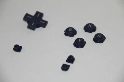 Original Official Nintendo DSi TWL-001 Replacement Buttons USA Navy , Dark Blue - Image 1 of 3