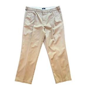 Dockers Pleated Front Men's Khaki Dress Pants Slacks Size 38x29 EUC READ DETAILS - Picture 1 of 11