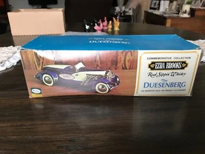 Vintage 1971 Ezra Brooks "The Duesenberg" Real Sippin Whiskey Decanter and Box - Picture 1 of 11