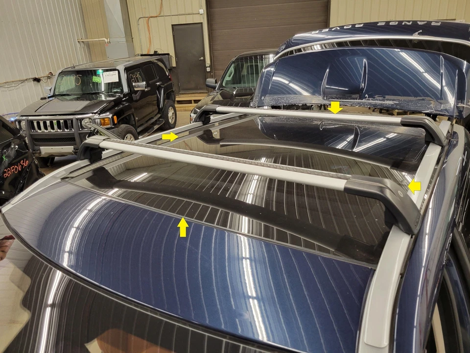 2013 RANGE ROVER EVOQUE PANORAMIC SUN ROOF GLASS WINDOW ASSEMBLY - Image 1 of 1