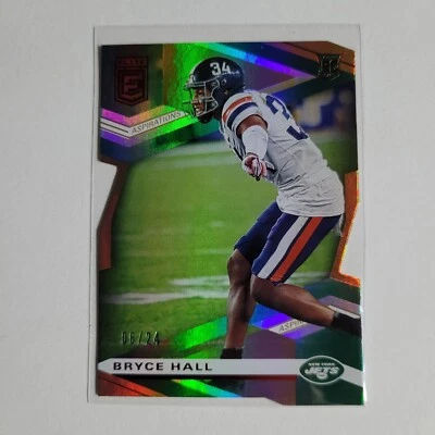 2020 Panini Donruss Elite Rookies Status Die-Cut #06/24 Bryce Hall RC FREE S&H  - Image 1 of 4