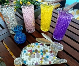 Vase FILLER , Cuentas de boda y fiesta Jalea de agua Perlas para centros de mesa - Imagen 1 de 72