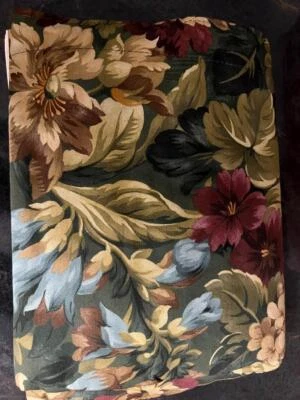 Ralph Lauren Edgefield Olive Floral Twin Duvet Cover New - Image 1 of 4