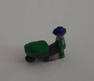 PLAYMOBIL (DD26) MICRO MONDE - Fermier Brouette Gris Ferme 4334 - Bild 1 von 1