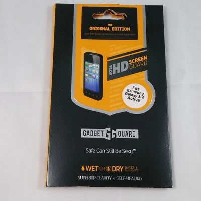 Gadget Guard 超高清隐形屏幕保护膜三星 Galaxy S4 Active 全新 — 第 1/4 张图片