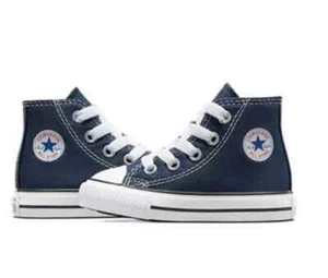 Toddler Converse Chuck Taylor All Star 7J233 Hi Top Navy Brand New Authentic - Picture 1 of 5