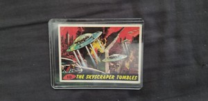 1962 MARS ATTACKS EX+ ORIGINAL  CARD#10 RAW
