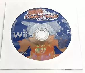 Wii Maruto Clash Of Ninja Revolution Game “Disc Only” (B11) - Picture 1 of 3