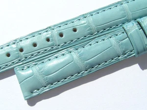 CHOPARD LEATHER BAND STRAP BLUE 14 MM 70/105 NEW C14-12 - Picture 1 of 9