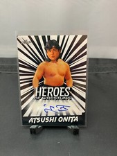 Atsushi Onita ~ 2023 Leaf Heroes of Wrestling ~ Autograph Auto 