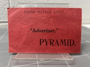 VINTAGE ENVELOPE PYRAMID HILL BENDIGO ADVERTISER NEWSPAPER PRESS MATTER ONLY - Picture 1 of 3