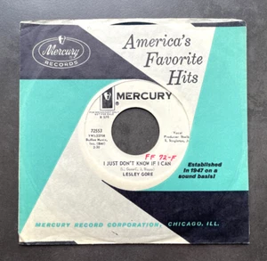 7" Lesley Gore - I Just Don't Know If I Can - US Mercury Promo - Bild 1 von 1