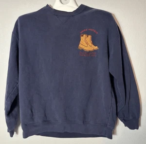 Salty Dog Gant Vintage Crewneck Sweatshirt Size Large L Embroidered Hiking - Picture 1 of 9