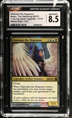 SHARUUM THE HEGEMON From the Vault: Legends Foil Mythic CGC 8.5 MTG EDH [NOS] - Image 1 of 2