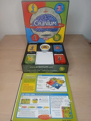 Cranium Board Game Complete UK Edition Adult Kids family fun brain - Image 1 of 4