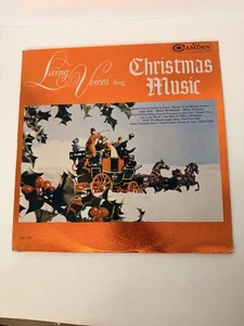 RARE! Living Voices Sing Christmas Music EXCELLENT Vinyl Lp 1962 RCA Camden - Bild 1 von 3