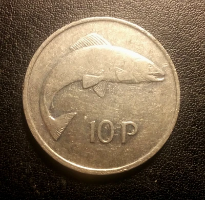 1980 Ireland 10 Pence Coin - Image 1 of 2