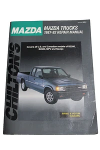 Camionetas Mazda Chilton 1987-92 manual de reparación B2200 B2600 MPV Navajo - Imagen 1 de 2