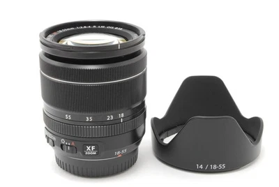 [Mint w/ Hood] FUJIFILM Fuji Fujinon XF 18-55mm F/2.8-4 R LM OIS From Japan - Image 1 of 4
