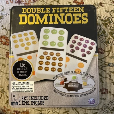 DOUBLE FIFTEEN DOMINOES  - Image 1 of 3