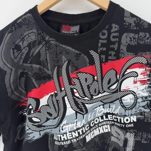 Southpole Y2K Vintage T-Shirt Herren XL Grafik Print schwarz Hip Hop Streetwear - Bild 1 von 5