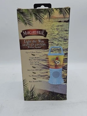Margaritaville Light The Way Lantern Wireless Speaker with 3 Light Modes - Image 1 of 2